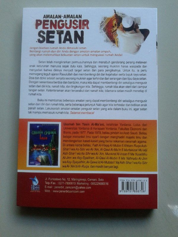 Buku Amalan Amalan Pengusir Setan cover 2