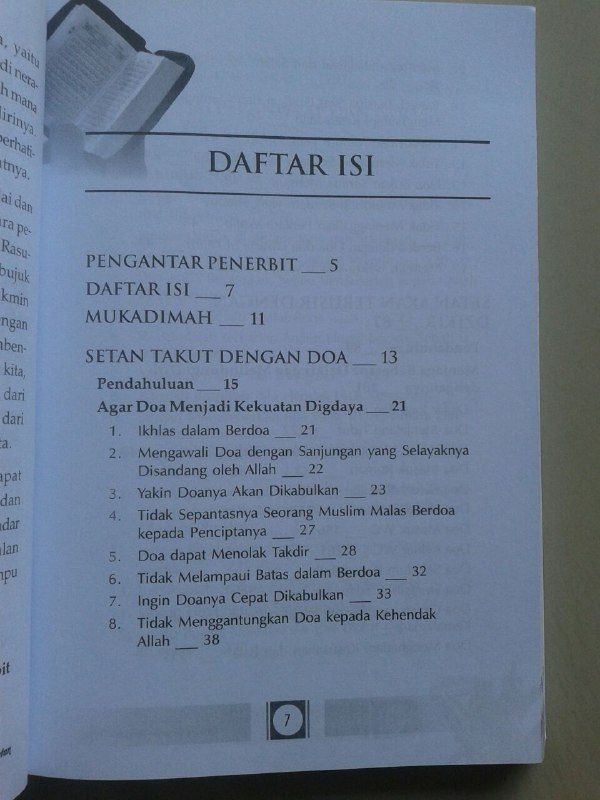 Buku Amalan Amalan Pengusir Setan isi 2
