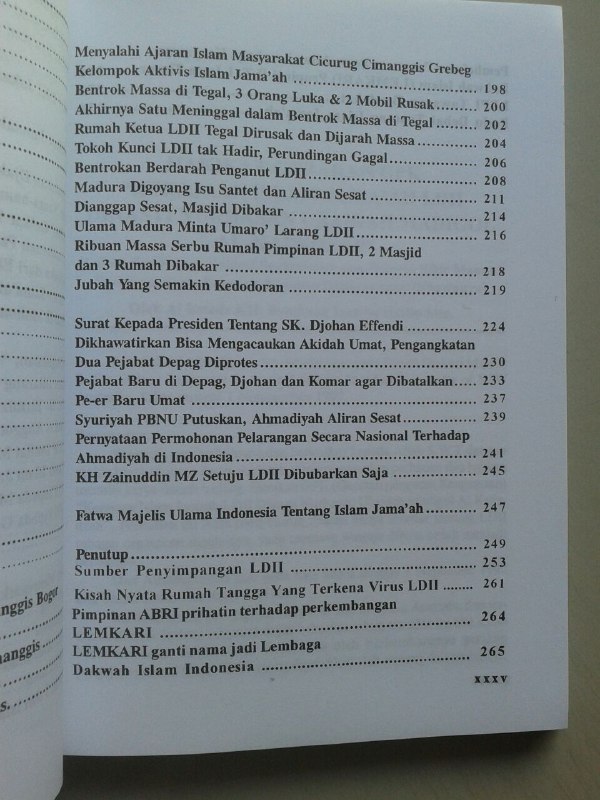 Buku Bahaya Islam Jama'ah Lemkari LDII Pengakuan Gembong Gembong LDII isi 2