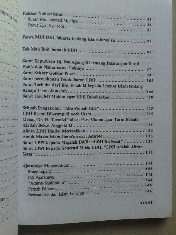 Buku Bahaya Islam Jama'ah Lemkari LDII Pengakuan Gembong Gembong LDII isi 3
