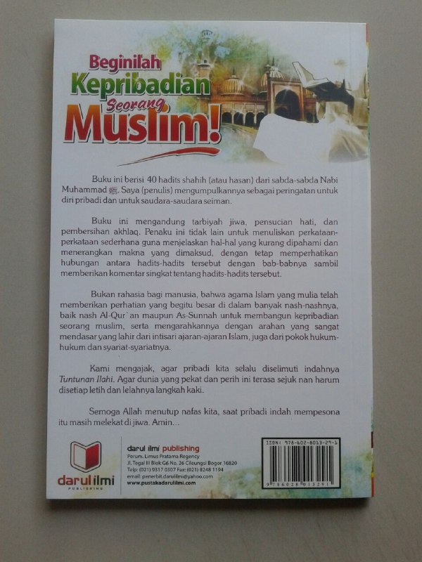 Buku Beginilah Kepribadian Seorang Muslim cover 2