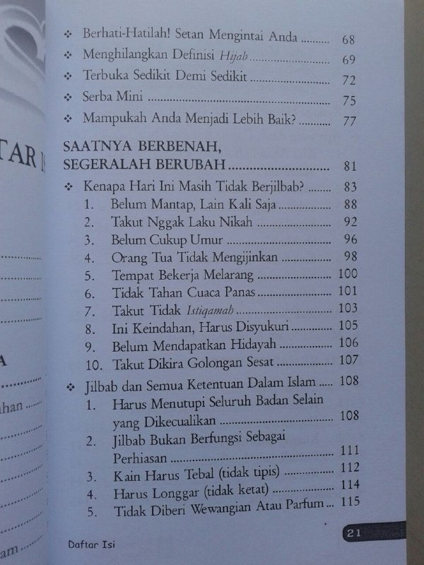 Buku Engkau Lebih Cantik Dengan Jilbab Motivasi Menutub Aurat isi 2