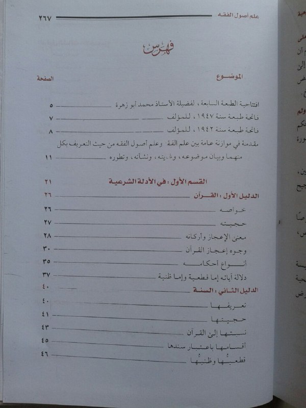 Kitab 'Ilmu Ushul Fiqh isi 2