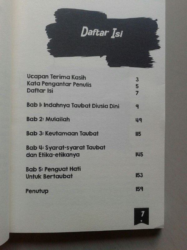 Buku Indahnya Taubat Di Usia Muda Jaminan Ketenangan Hati Dan Jiwa isi 2