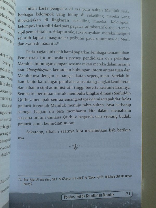 Buku Saifuddin Quthuz Sang Ksatria Perang 'Ain Jalut isi