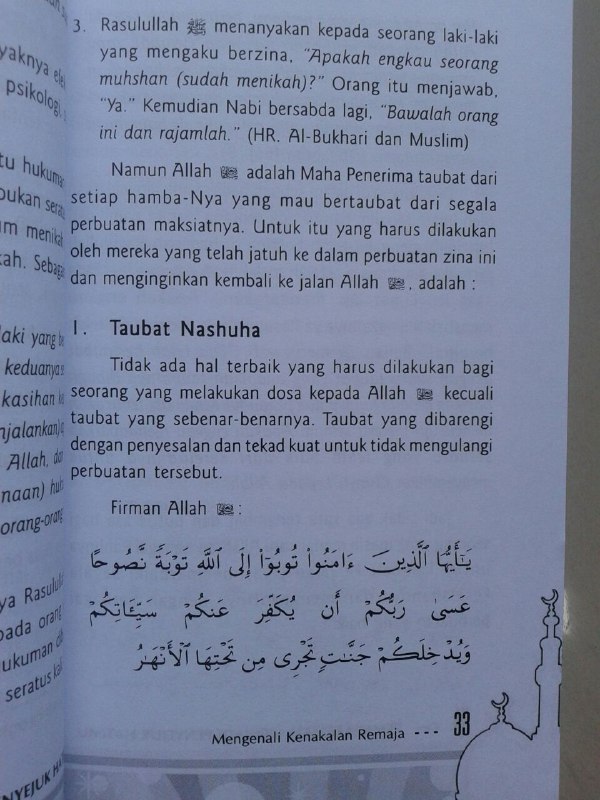 Buku Temani Remaja Menjadi Penyejuk Hatimu isi 3