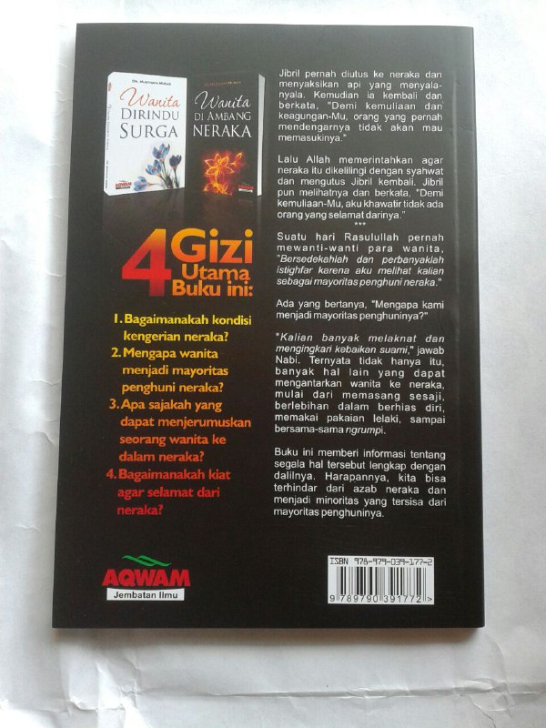 Buku Wanita Di Ambang Neraka cover 2