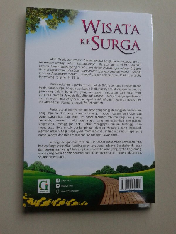 Buku Wisata Ke Surga Mengenal Surga Lebih Dekat cover 2