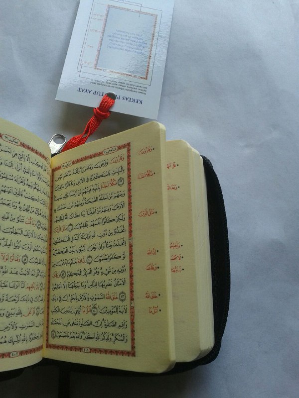 Al-Qur'an Hafalan Saku Resleting isi 3