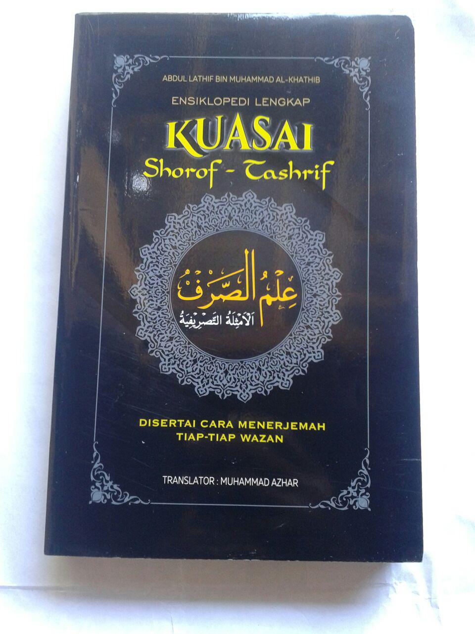 Buku Ensiklopedi Lengkap Kuasai Shorof Tashrif cover