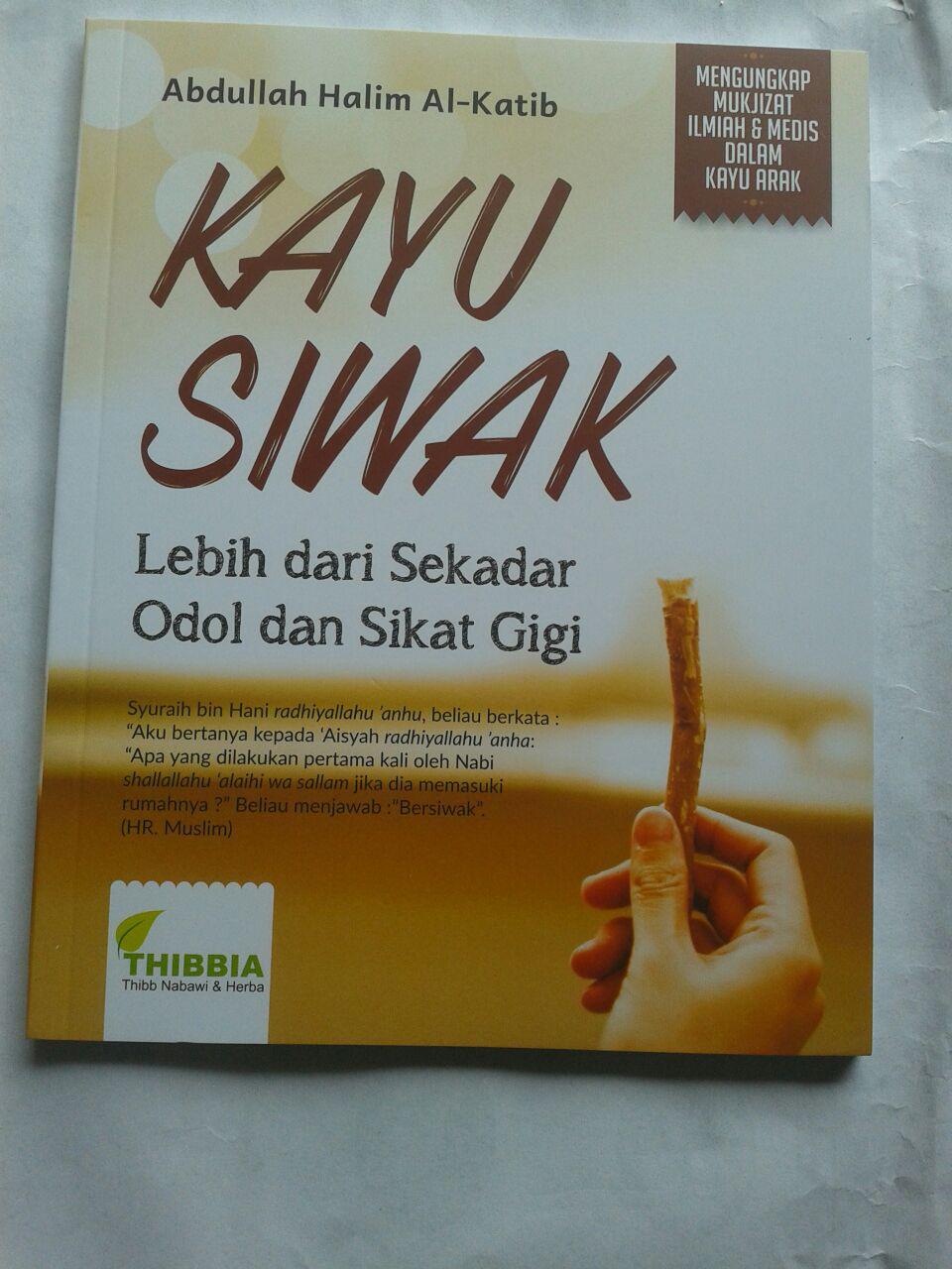 Buku Kayu Siwak Lebih Dari Sekedar Odol Dan Sikat gigi cover