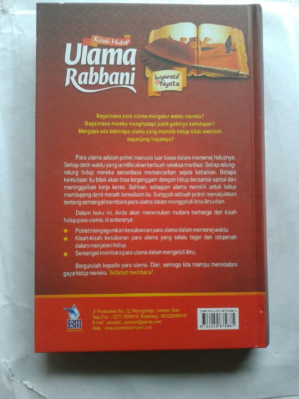 Buku Kisah Hidup Ulama Rabbani cover 2