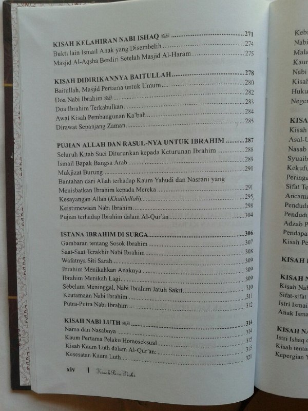 Buku Kisah Para Nabi isi 3