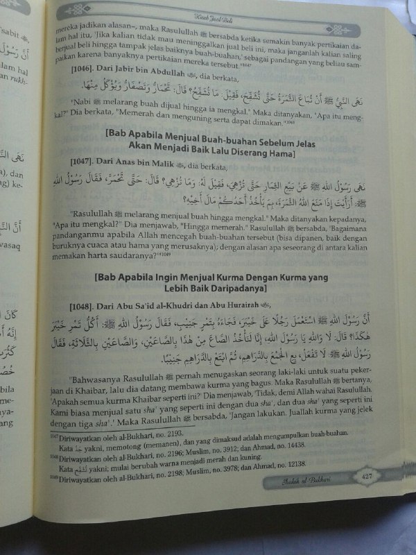 Buku Mukhtashar Shahih Al-Bukhari isi