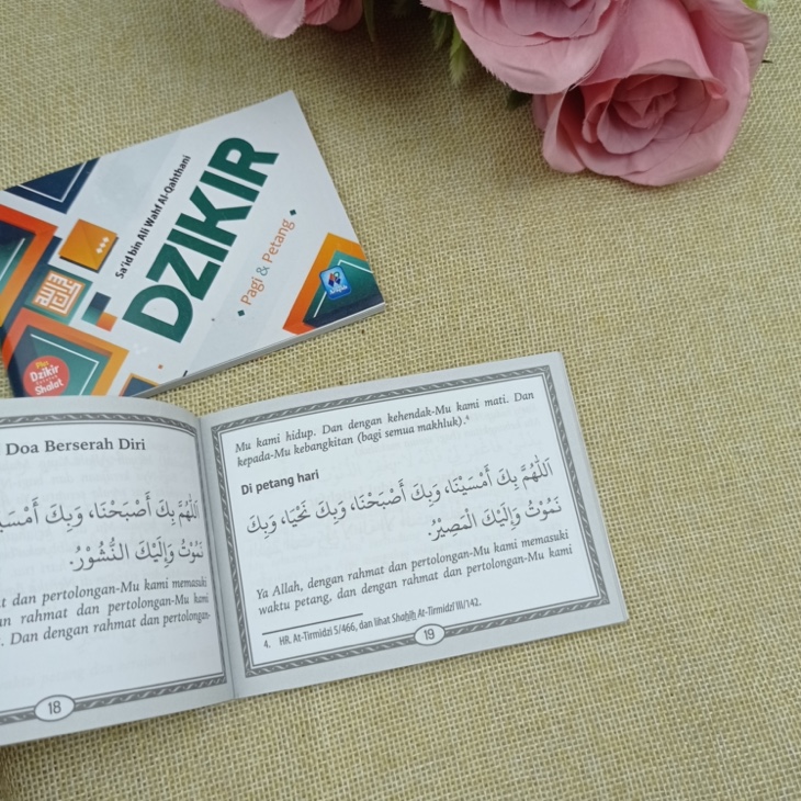 Buku Saku Dzikir Pagi Dan Petang Mini