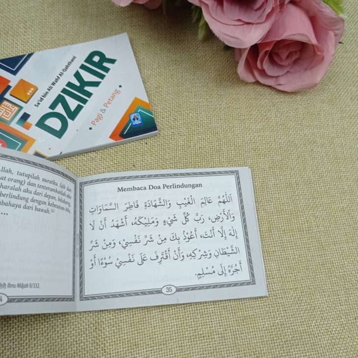 Buku Saku Dzikir Pagi Dan Petang Mini