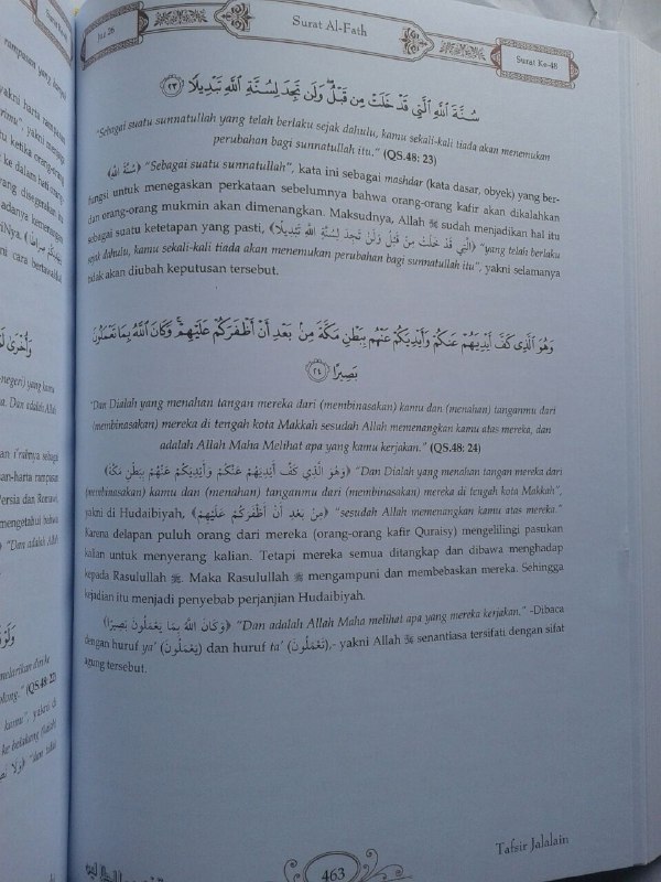 Buku Tafsir Jalalain Set 3 Jilid isi