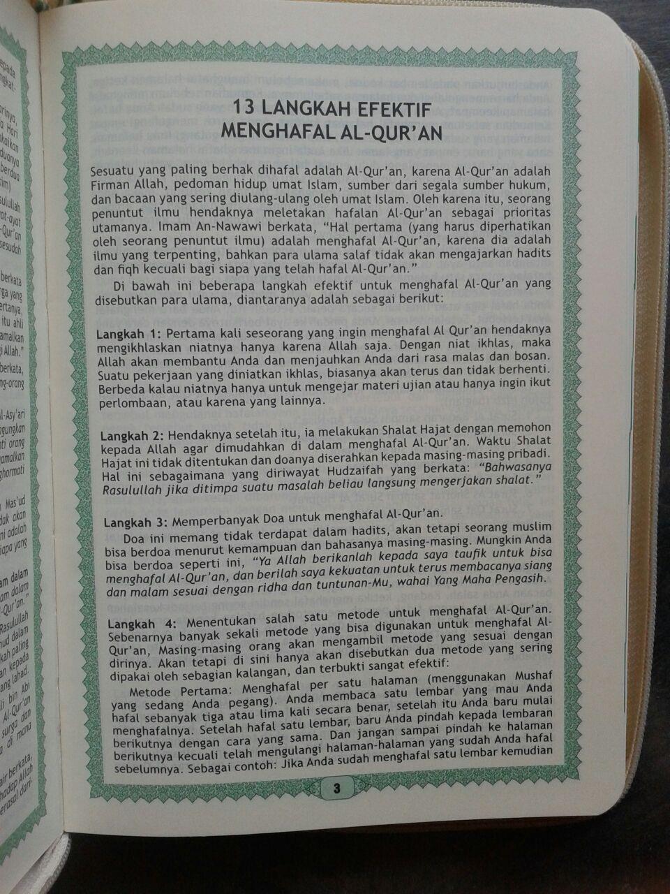 Al-Qur’an Hafalan Halim Mushaf Rit Ukuran A5 isi 2