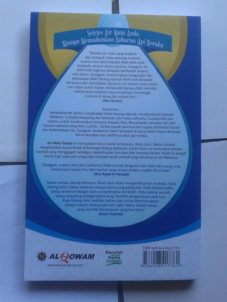 Buku Air Mata Taubat Nasihat-Nasihat Pelembut Jiwa cover 2