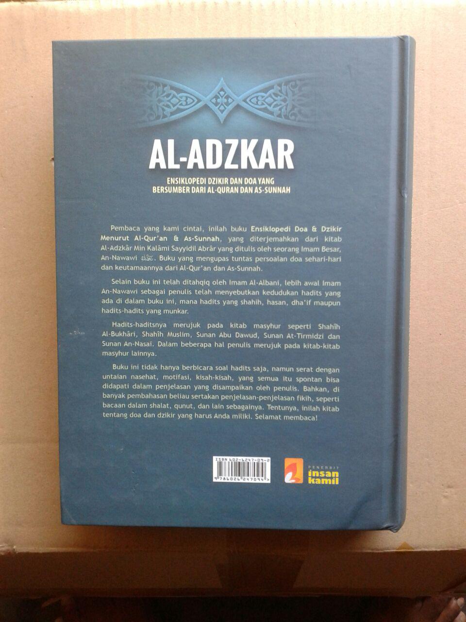 Buku Al-Adzkar Ensiklopedi Dzikir Dan Doa cover 2