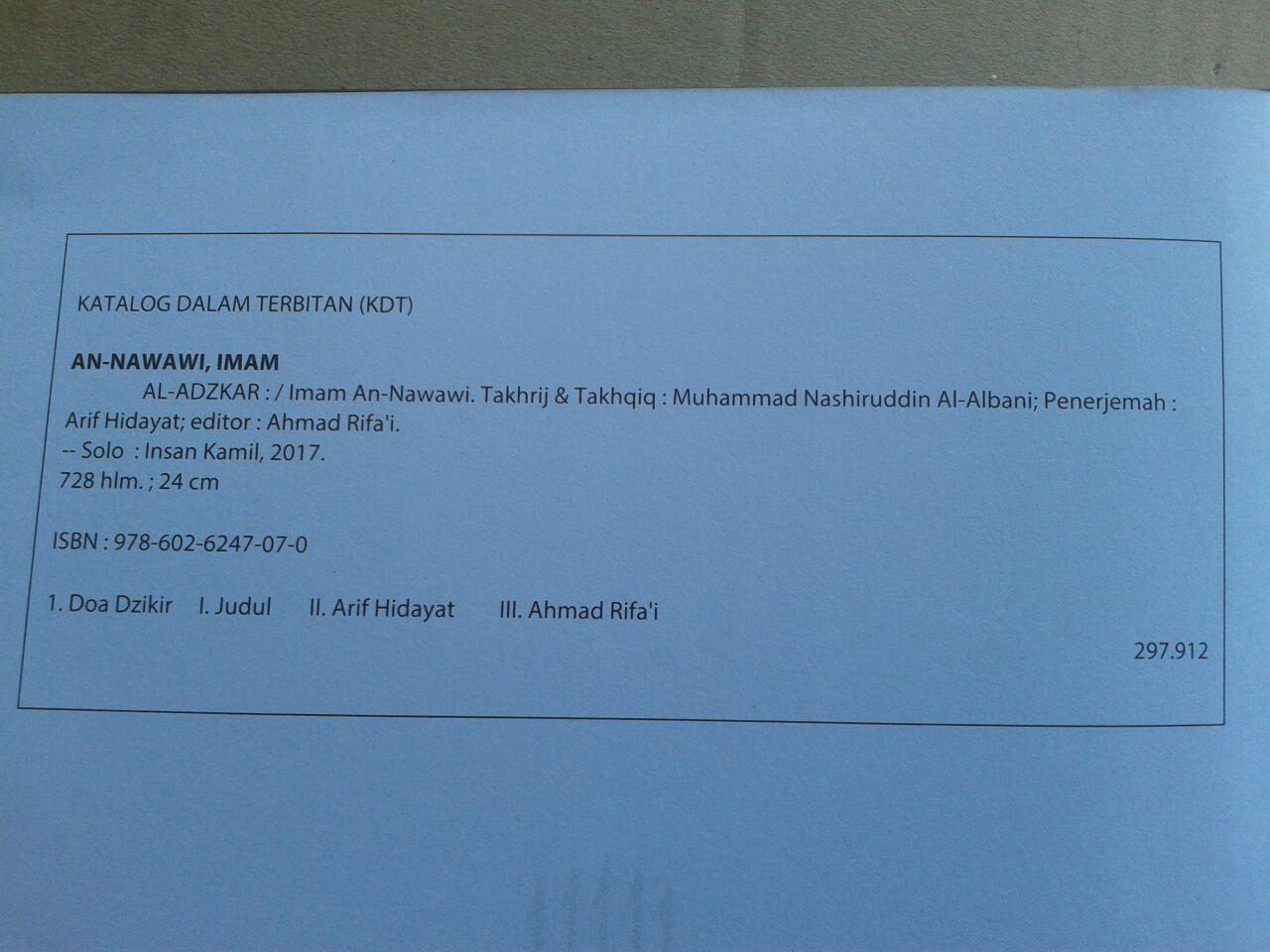 Buku Al-Adzkar Ensiklopedi Dzikir Dan Doa isi 4