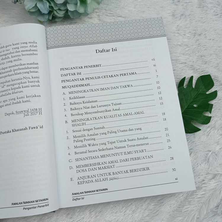 Buku Amalan Sunnah Setahun