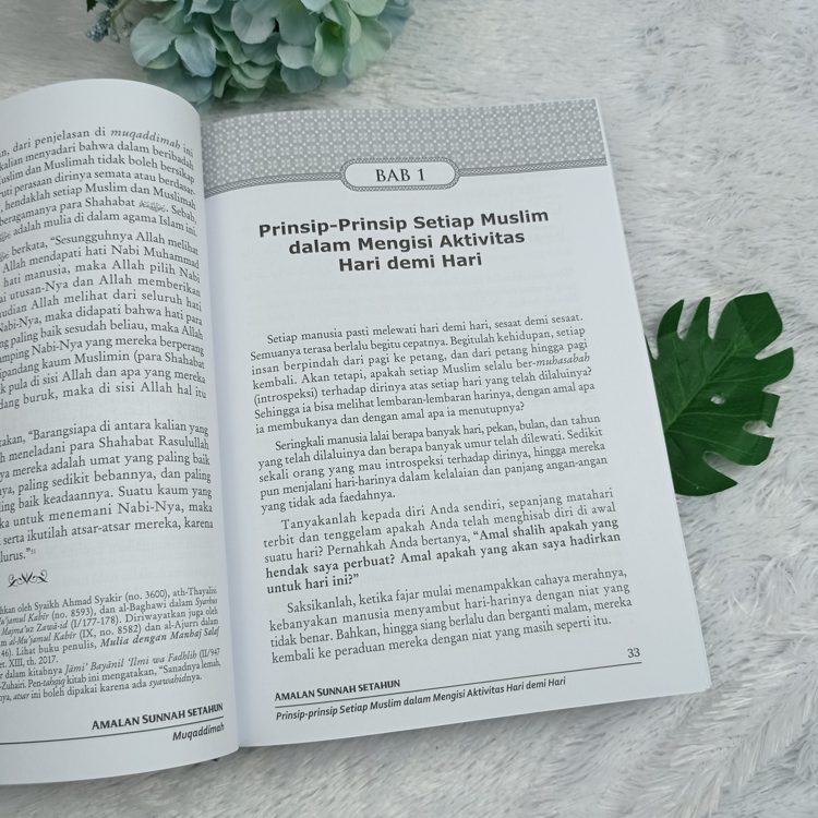 Buku Amalan Sunnah Setahun