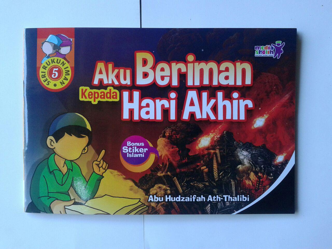 Buku Anak Aku Beriman Kepada Hari Akhir cover
