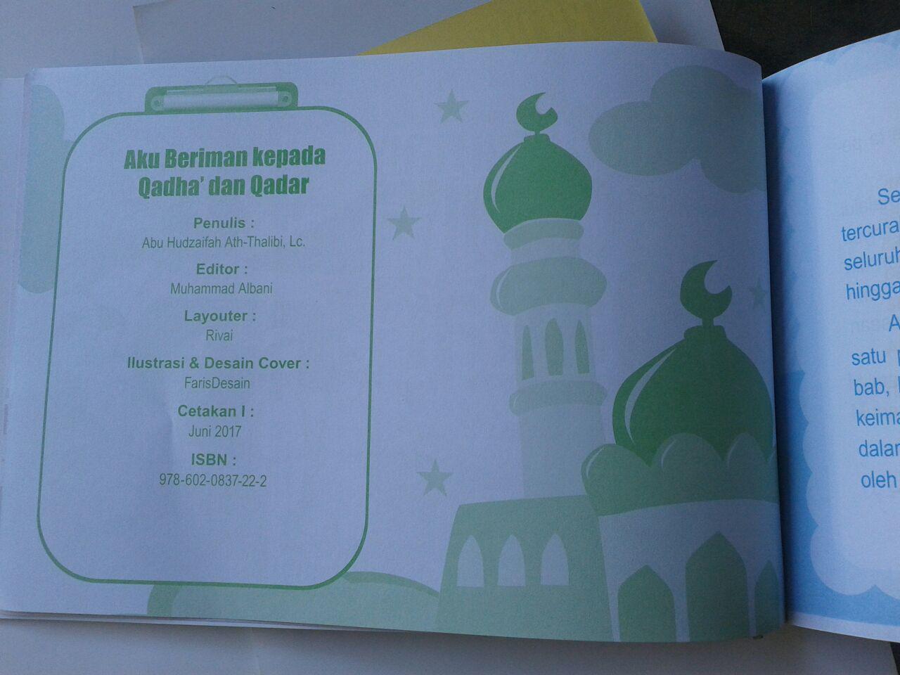 Buku Anak Aku Beriman Kepada Qadha Dan Qadar isi 3