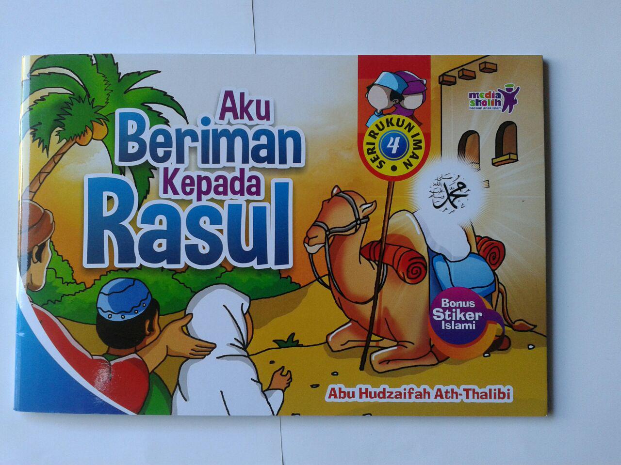 Buku Anak Aku Beriman Kepada Rasul cover