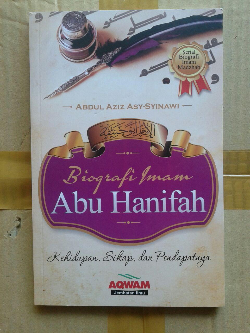 Buku Biografi Imam Abu Hanifah cover