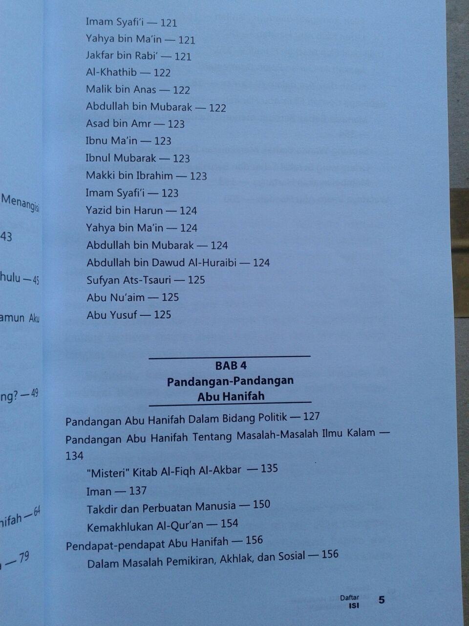 Buku Biografi Imam Abu Hanifah isi 2