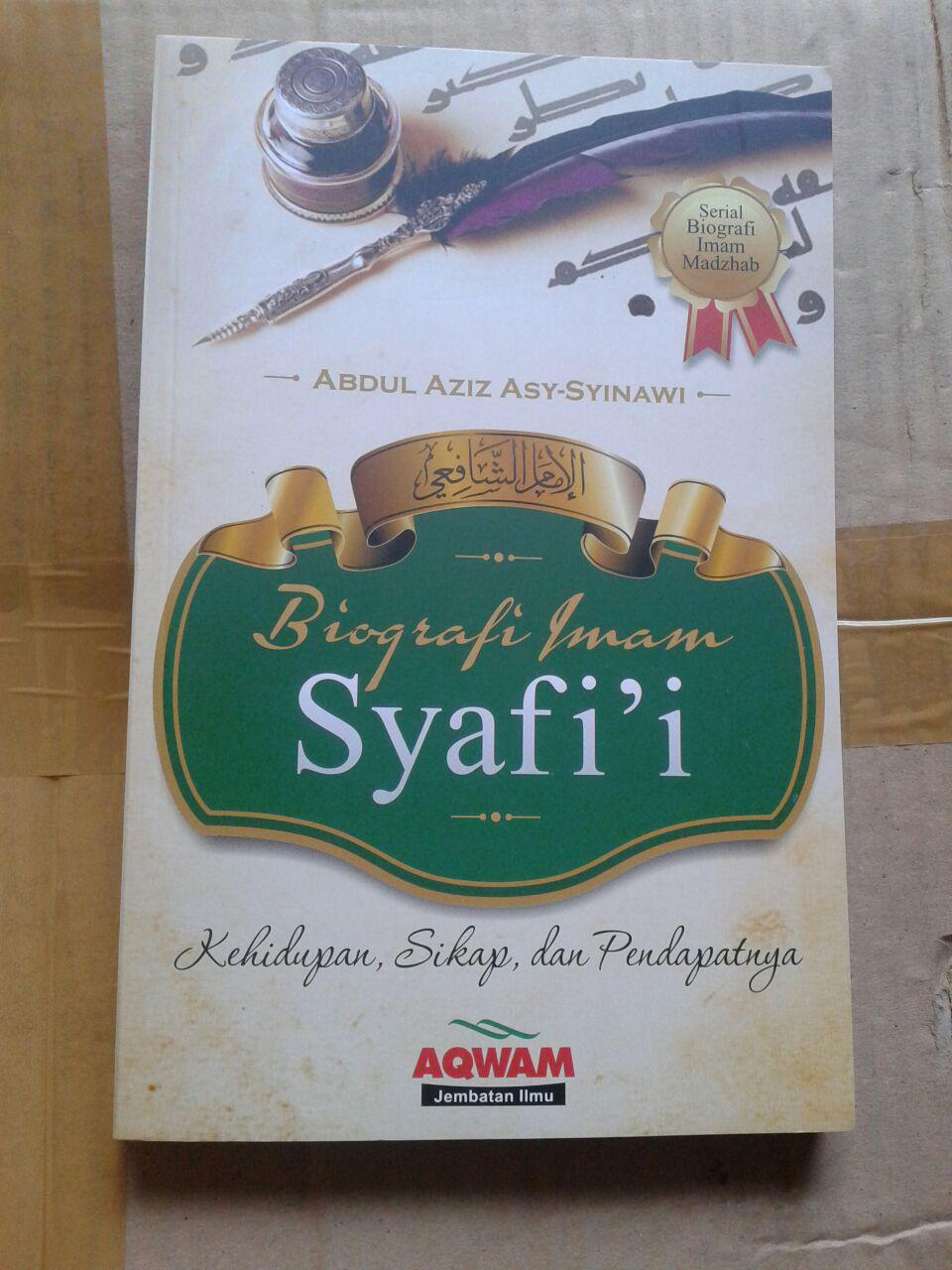 Buku Biografi Imam Asy-Syafi'i cover