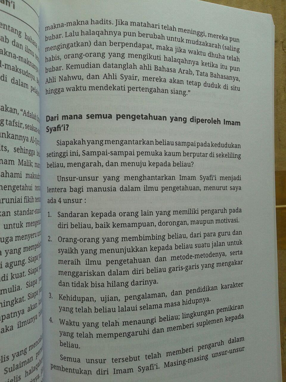 Buku Biografi Imam Asy-Syafi'i isi