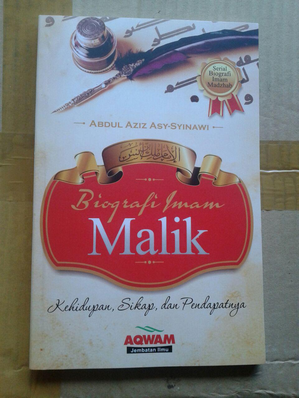 Buku Biografi Imam Malik cover