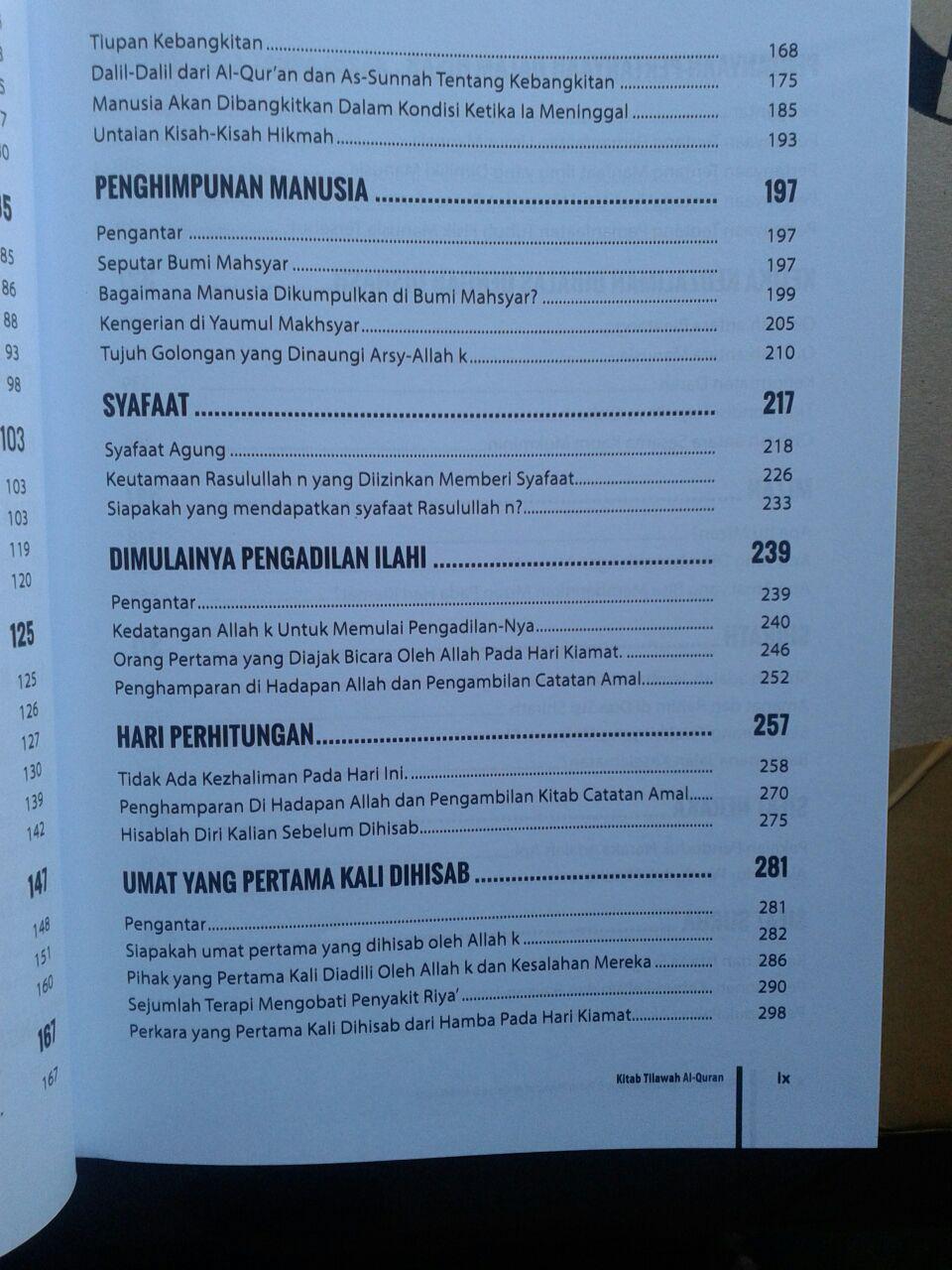 Buku Ensiklopedi Akhir Zaman isi 3