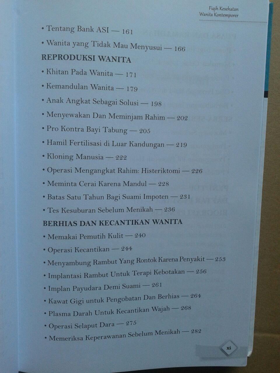 Buku Fiqih Kontemporer Kesehatan Wanita isi 3