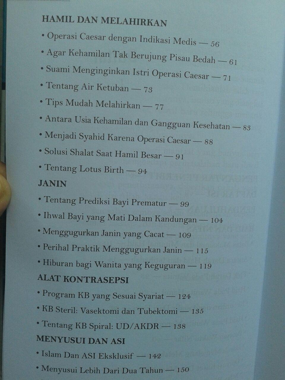Buku Fiqih Kontemporer Kesehatan Wanita isi 4