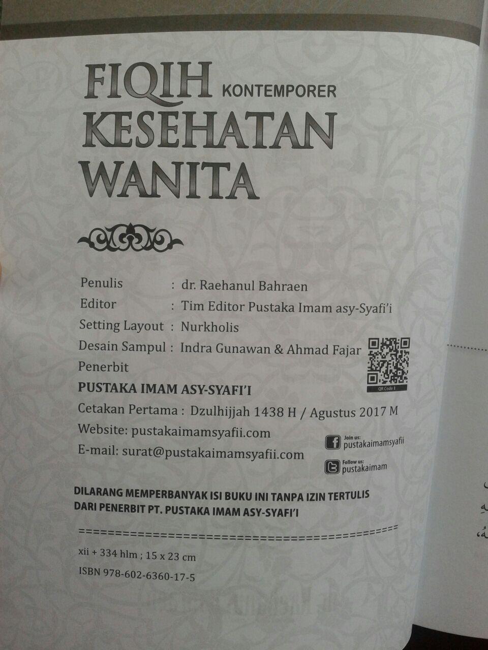 Buku Fiqih Kontemporer Kesehatan Wanita isi 5