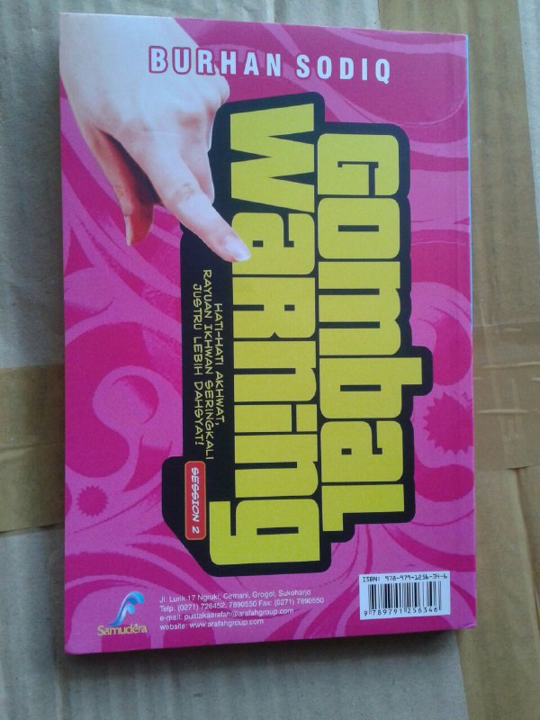 Buku Gombal Warning cover 2