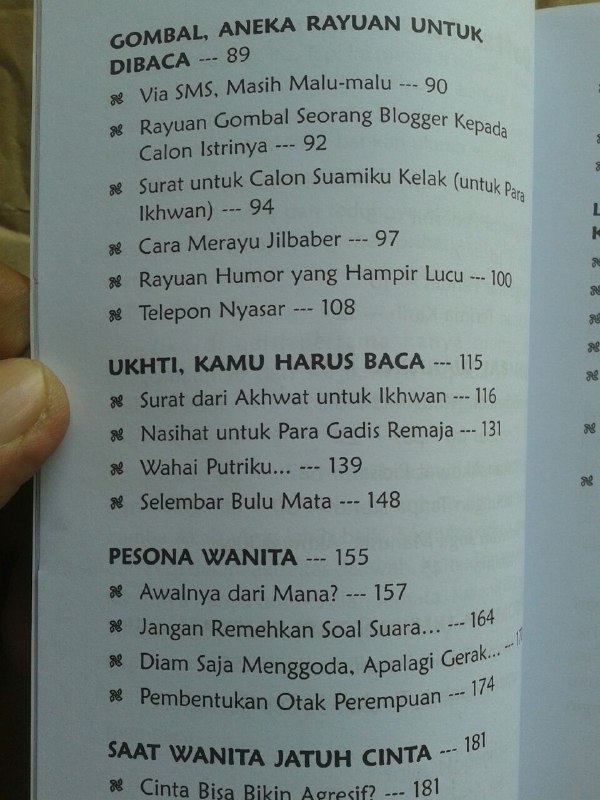 Buku Gombal Warning isi 4