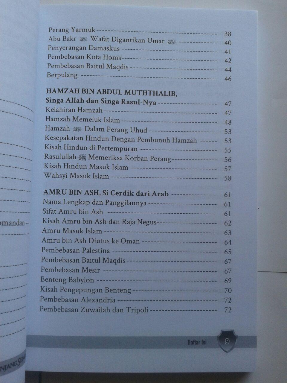 Buku Jenderal Islam Paling Berpengaruh Sepanjang Sejarah isi 4