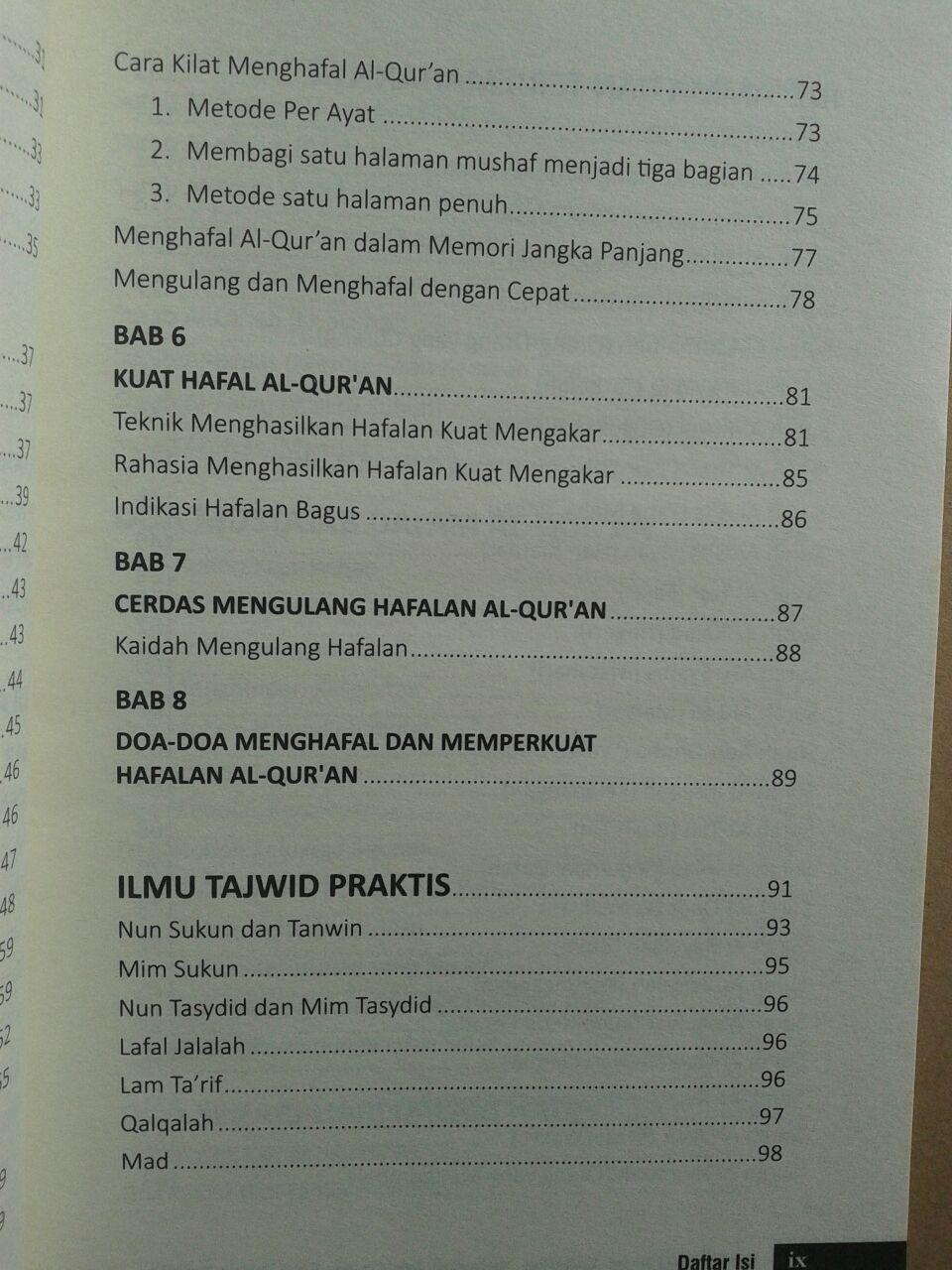 Buku Kilat Dan Kuat Hafal Al-Qur'an Terjemah Juz Amma Tajwid isi 2