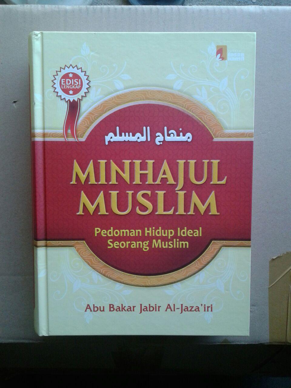 Buku Minhajul Muslim Pedoman Hidup Ideal Seorang Muslim cover
