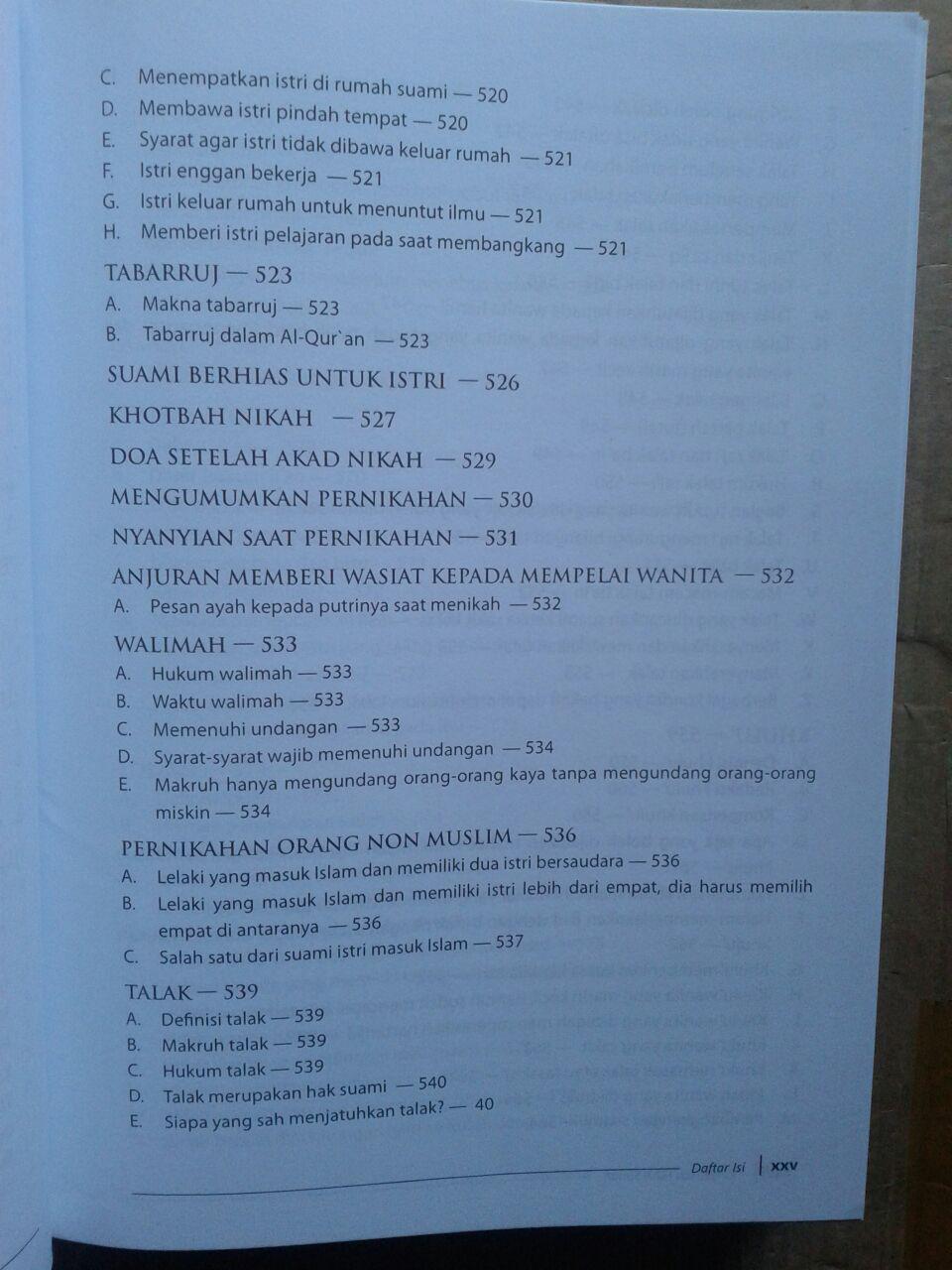 Buku Ringkasan Fikih Sunnah Sayyid Sabiq isi 3