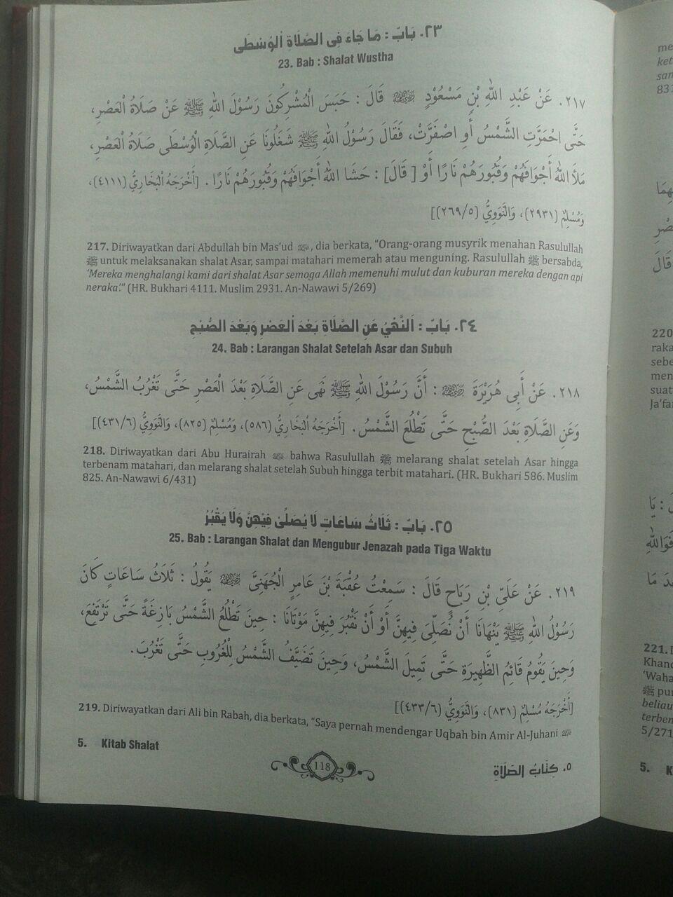 Buku Ringkasan Shahih Muslim isi 3