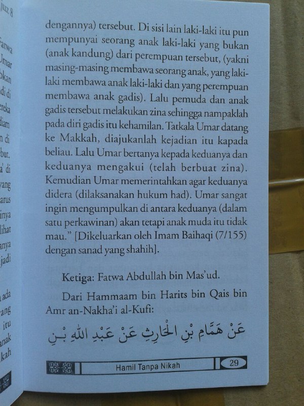 Buku Saku Hamil Tanpa Nikah Mencari Solusi Islami isi 4