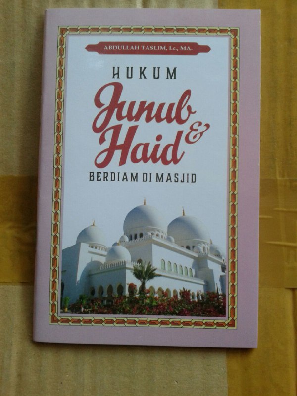 Buku Saku HukAum Junub Dan Haid Berdiam Di Masjid cover