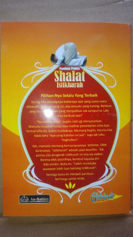 Buku Saku Panduan Praktis Shalat Istikharah Sesuai Sunnah cover 2