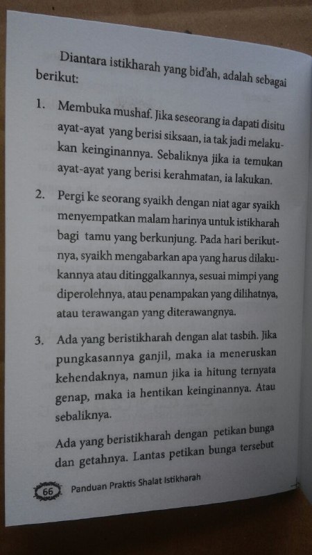 Buku Saku Panduan Praktis Shalat Istikharah Sesuai Sunnah isi 2